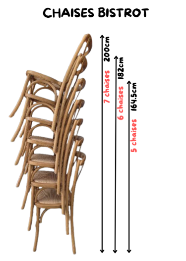 Chaise bistrot
